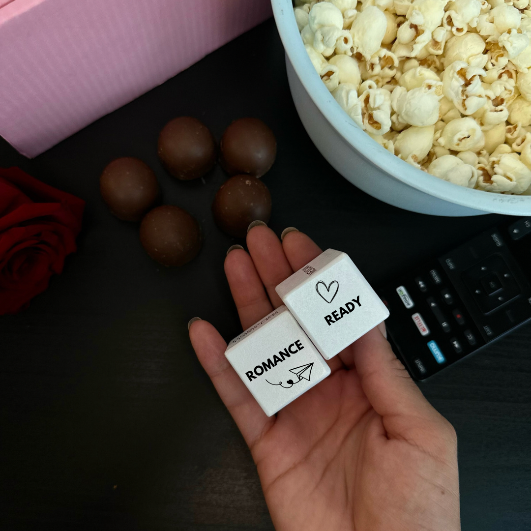 Dinner and Movie Decider Dice