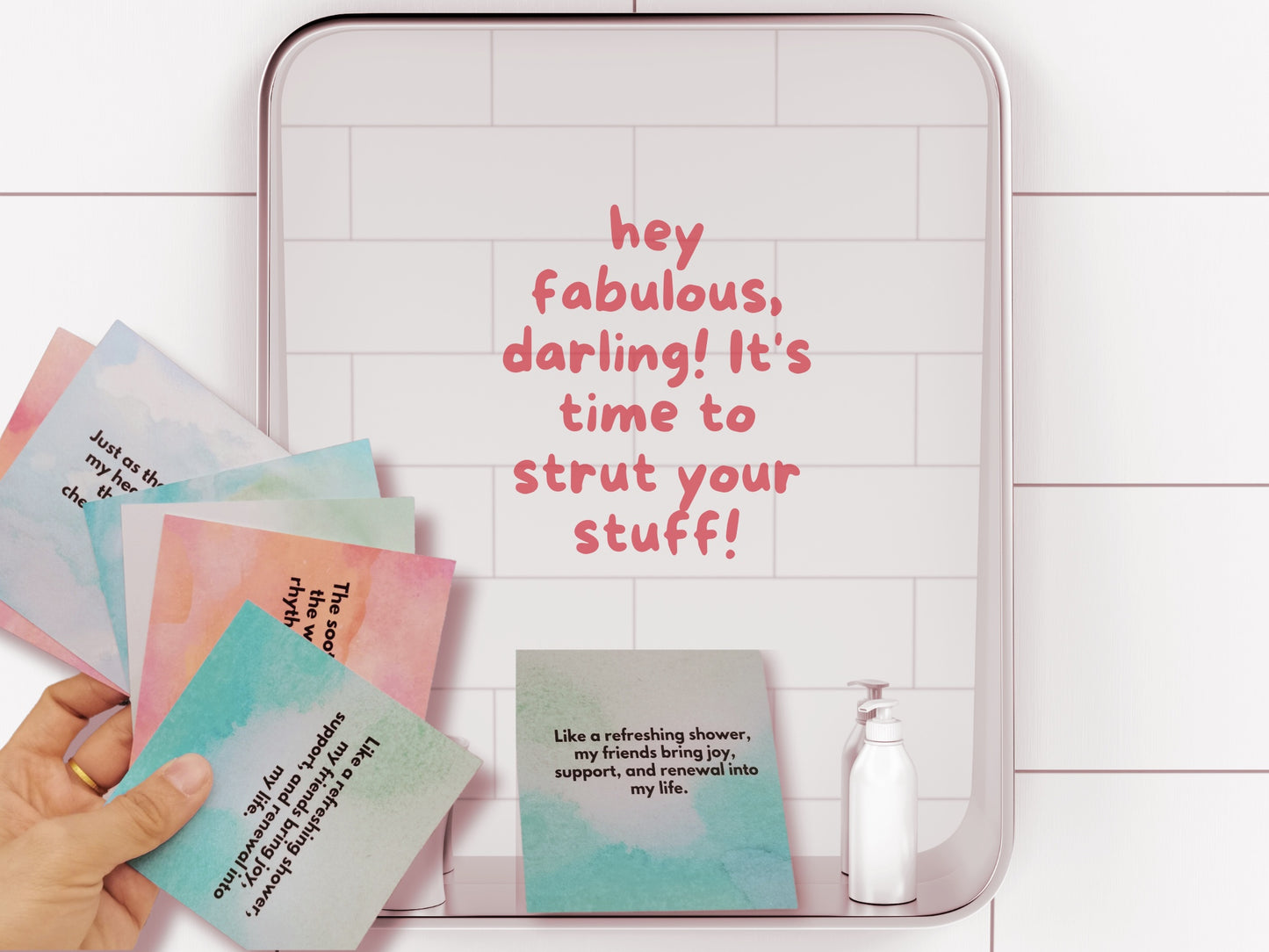 Post-Breakup Shower Affirmations: Friendship Edition