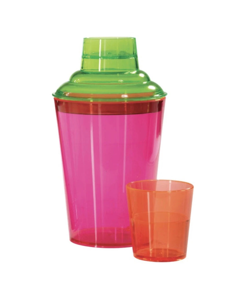 Signature Dear John Mocktail Glass and Shaker Set