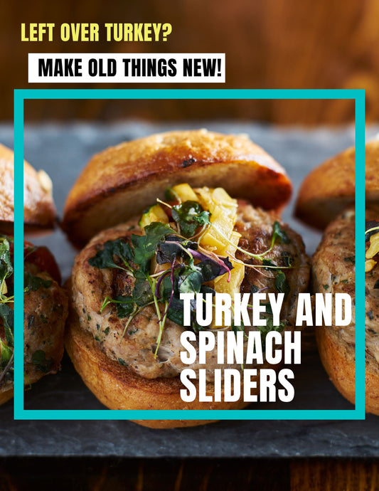 Green Envy Turkey Burger Slider Recipe