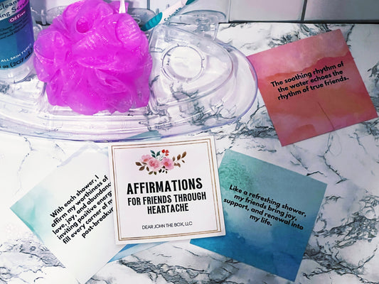 Post-Breakup Shower Affirmations: Friendship Edition