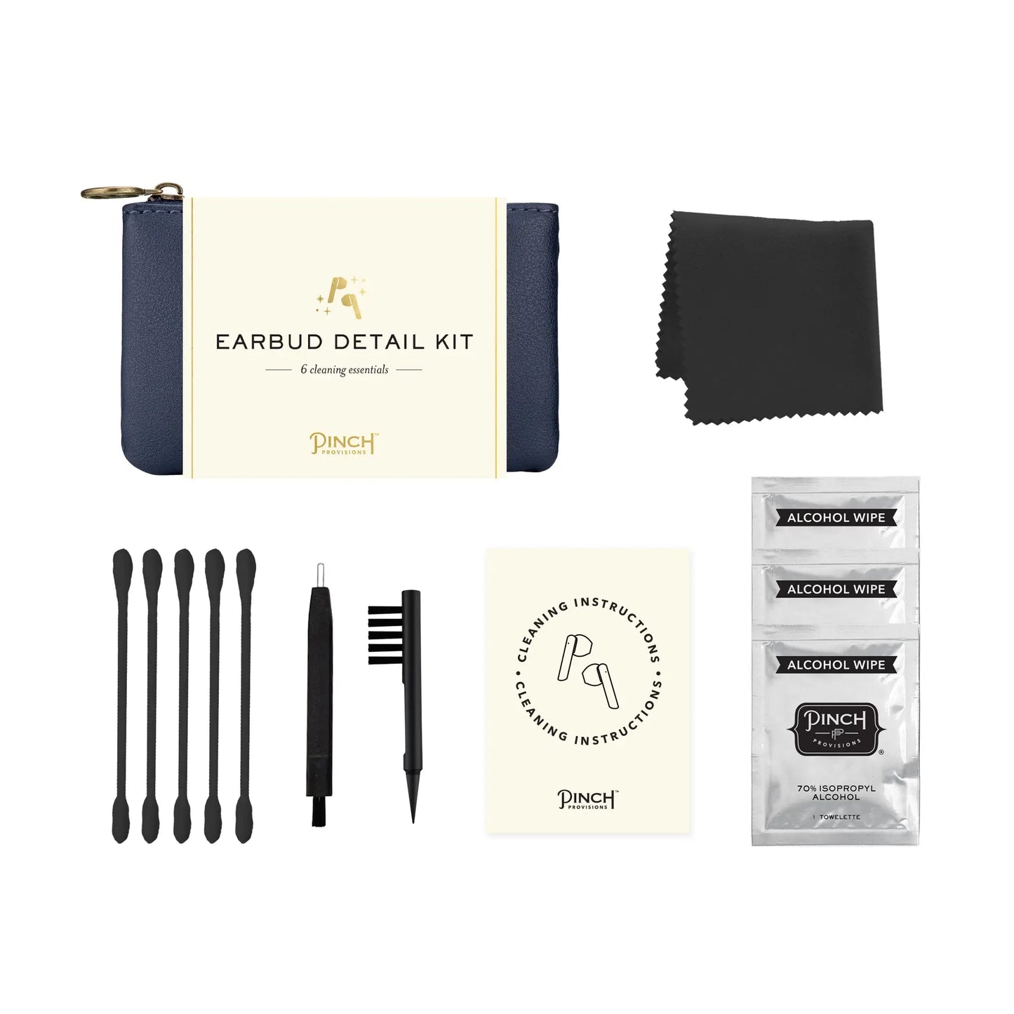 Earbud Detail Kit & Surprise Binge-worthy Snacks and Candy
